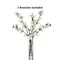 Camilla White Artificial Cherry Blossom Branch 33" Set of 3 | Realistic Faux Silk Stems for Wedding, Party, Event Décor | Japanese Cherry Blossom Floral Arrangement